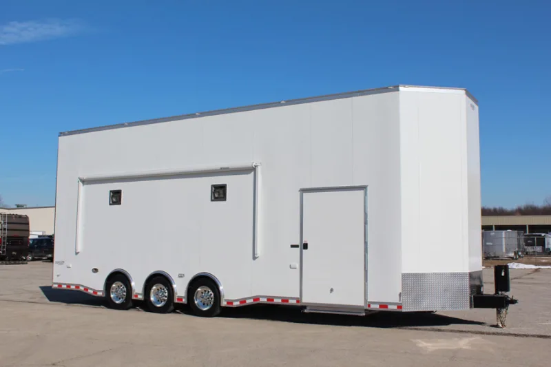 Bravo ICON Stacker Race Hauler Exterior