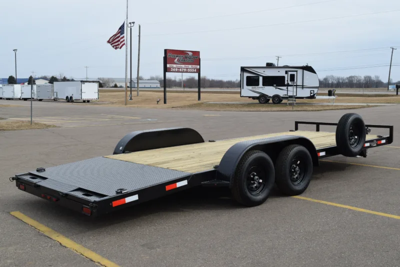 Steel Frame Open Car Hauler Trailer