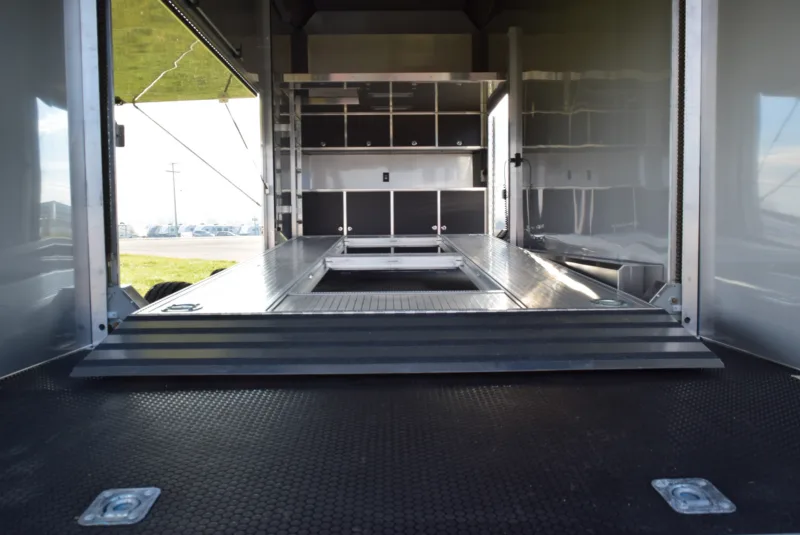 ATC Aluminum Tilt Deck Stacker Lift Trailer