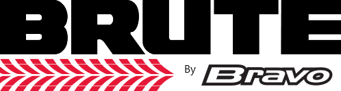 Bravo Brute enclosed equipment trailer logo